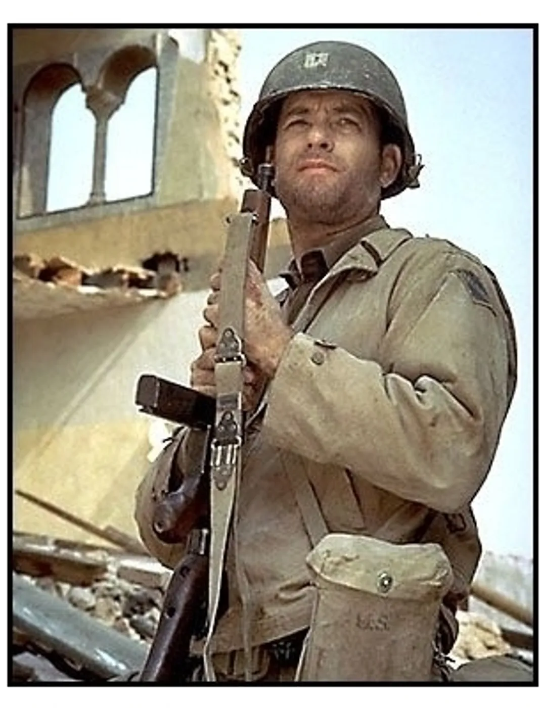 Saving Private Ryan movie still: Tom Hanks 