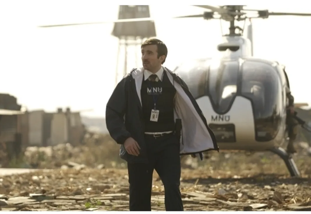 Sharlto Copley in Columbia/TriStar Pictures' sci-fi thriller 'Disctrict 9'