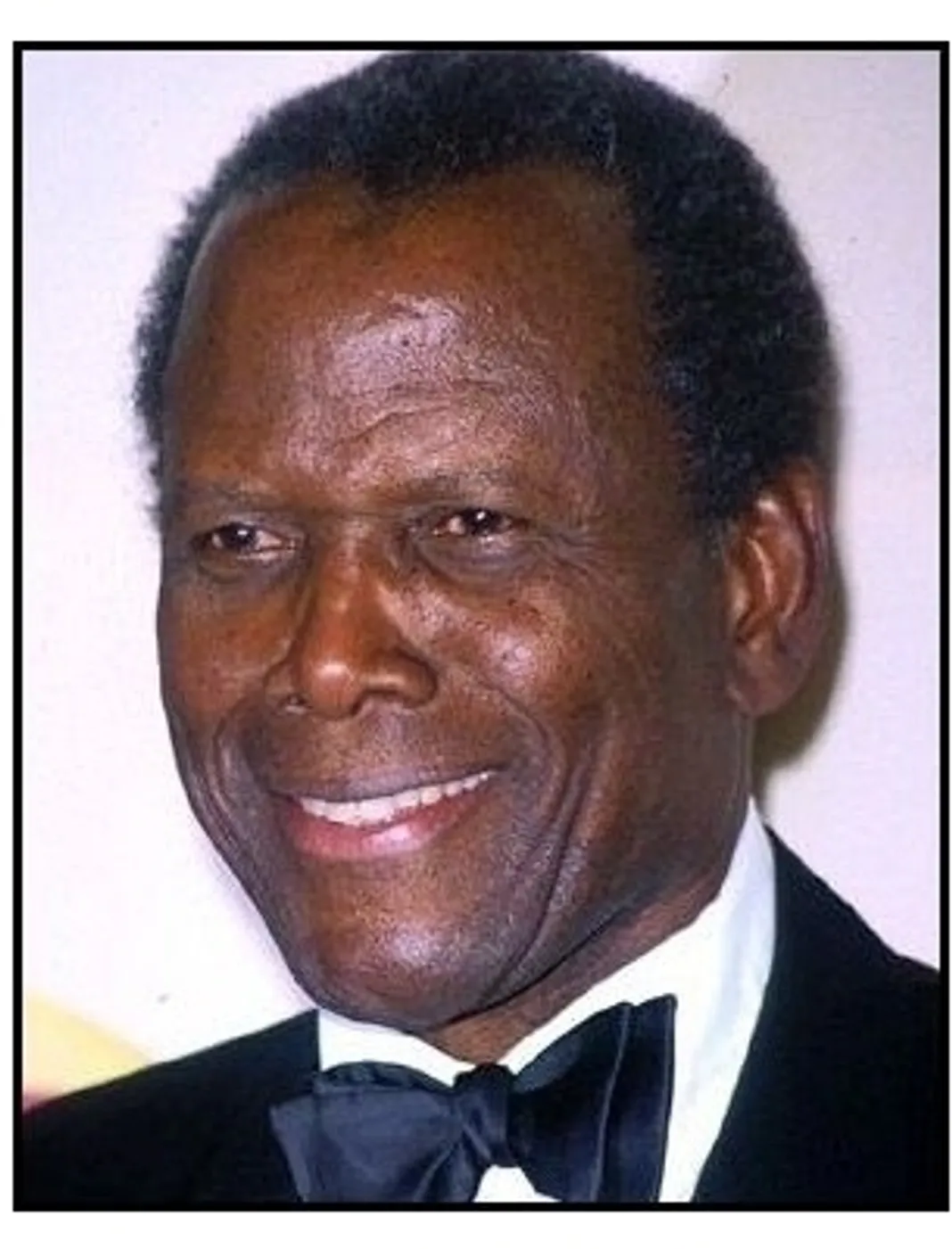 Sidney Poitier backstage at the 2000 SAG Screen Actors Guild Awards 