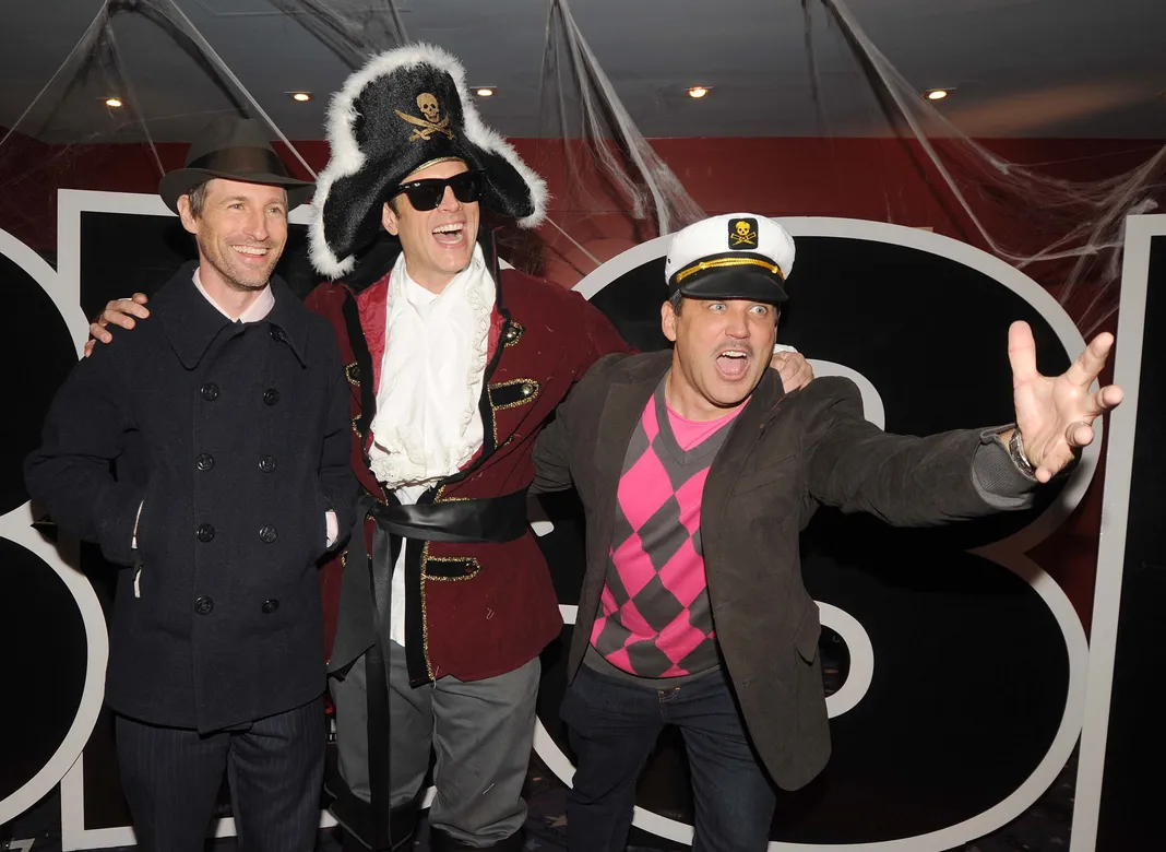 Spike Jonze, Johnny Knoxville and Jeff Tremaine