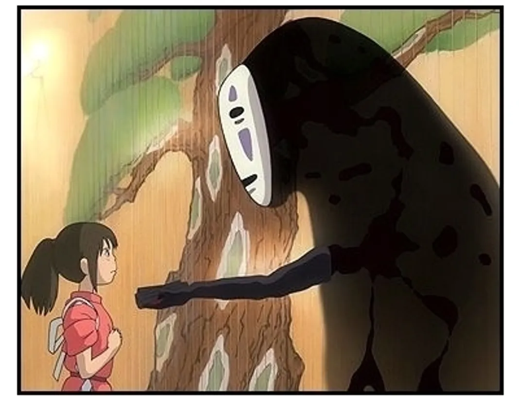 Spirited Away movie still: Chihiro is voiced by Daveigh Chase