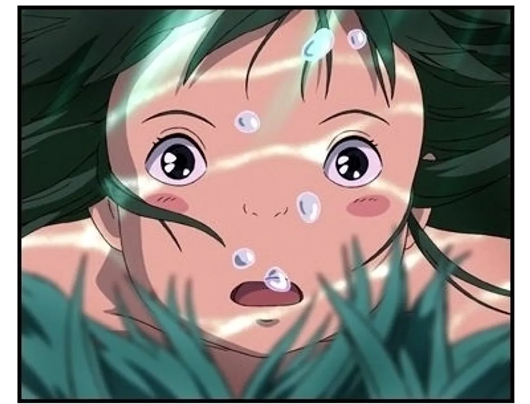 Spirited Away movie still: Chihiro is voiced by Daveigh Chase