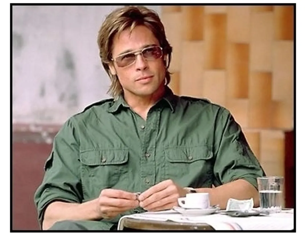 Spy Game movie still: Brad Pitt as Tom Bishop in Spy Game