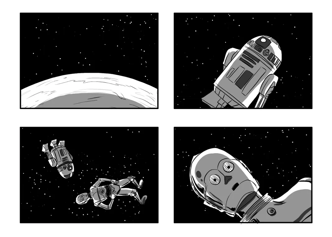 Star Wars Storyboard