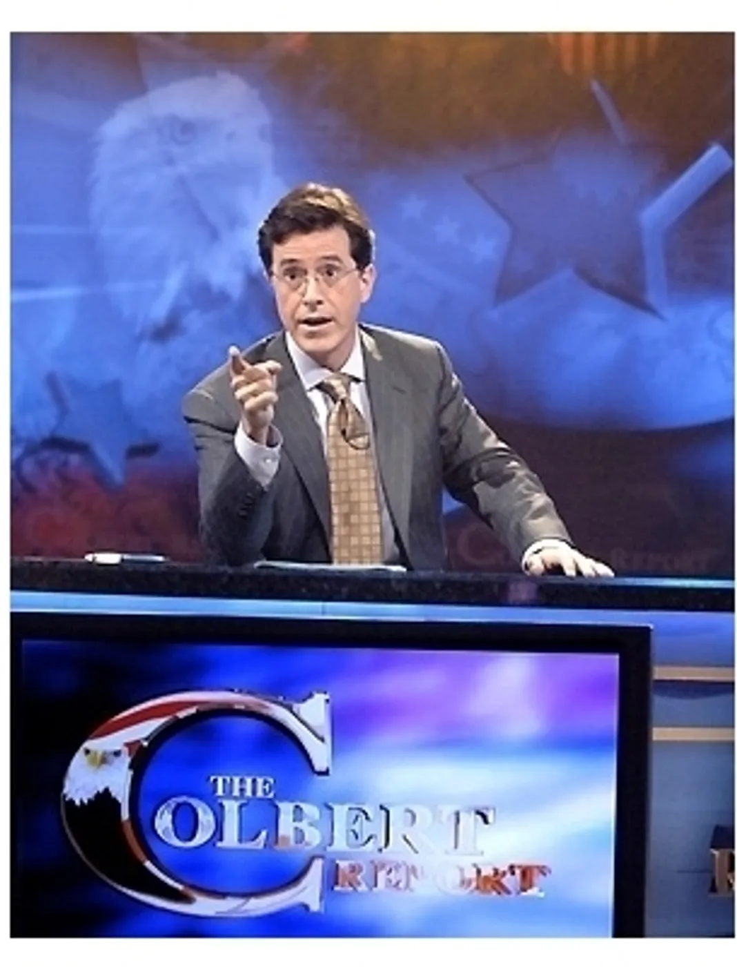 Stephen Colbert stars in Comedy Central's 'The Colbert Report'