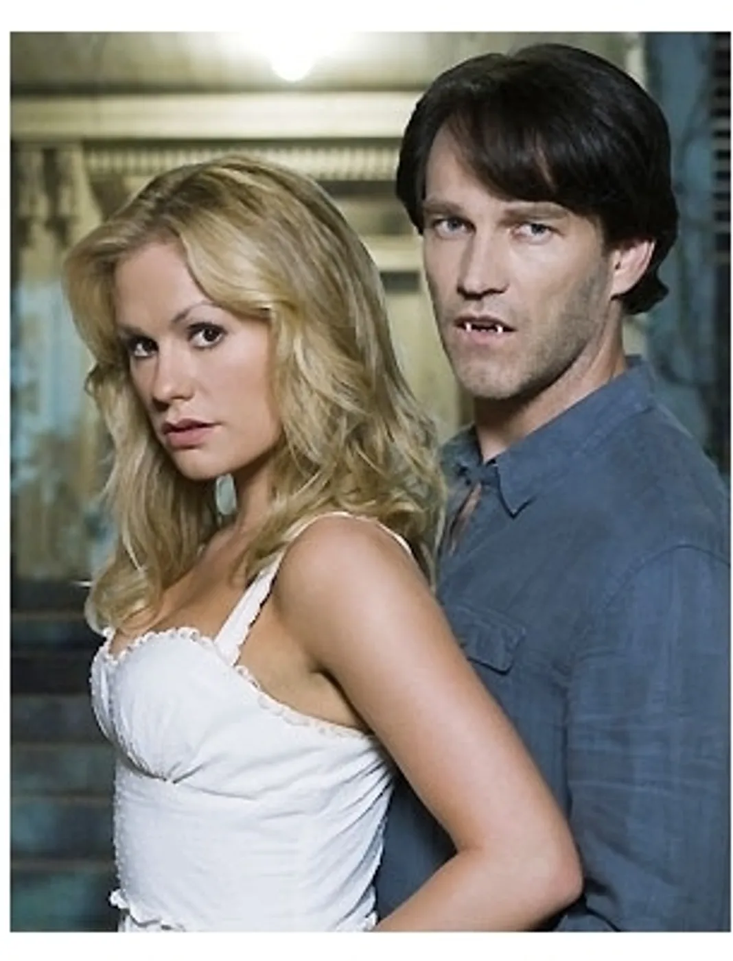 Stephen Moyer and Anna Paquin