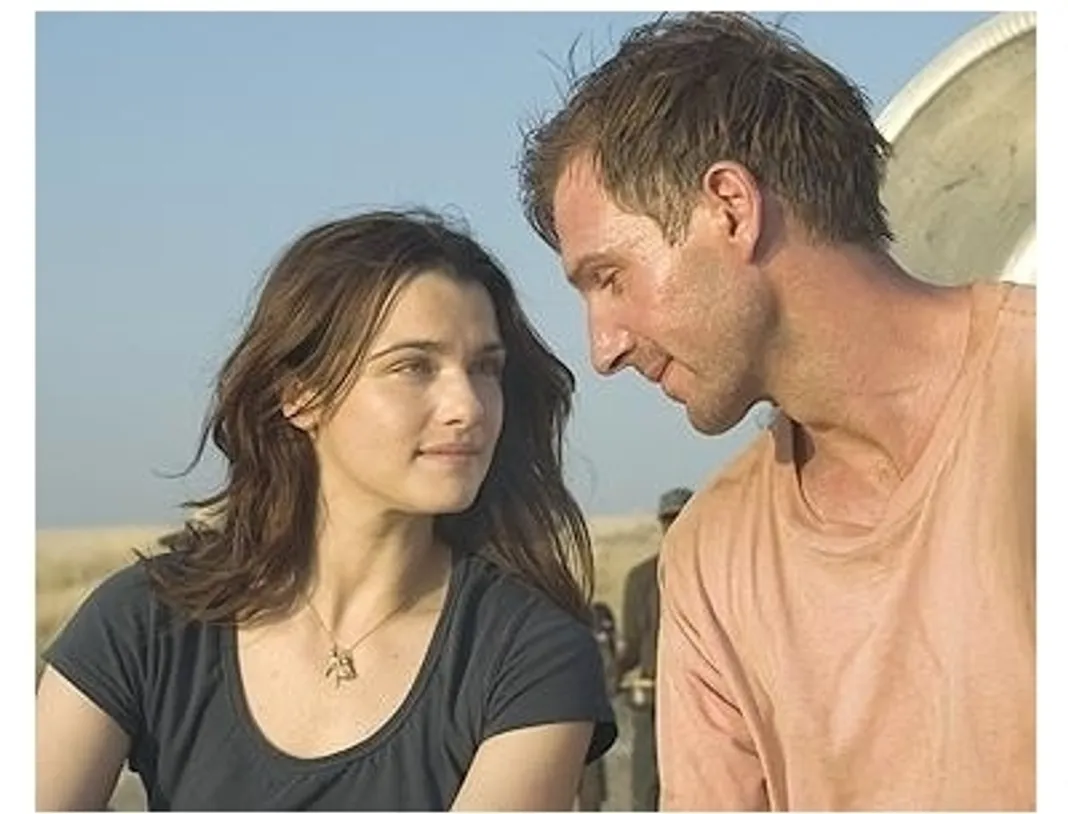 The Constant Gardener Movie Still: Rachel Weisz and Ralph Fiennes 