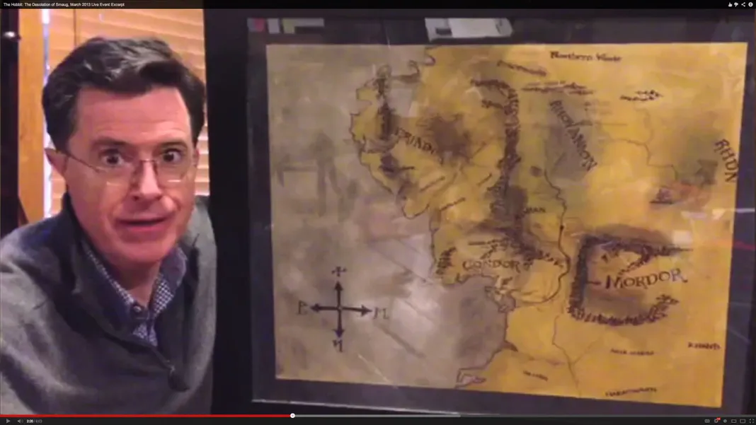 The Hobbit, Stephen Colbert
