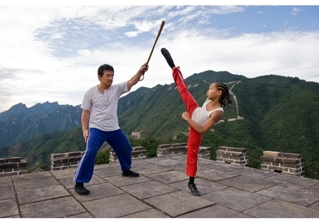 The Karate Kid:  Jaden Smith and Jackie Chan