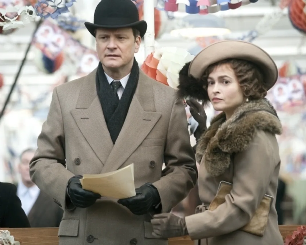 The King's Speech: Colin Firth, Helena Bonham Carter