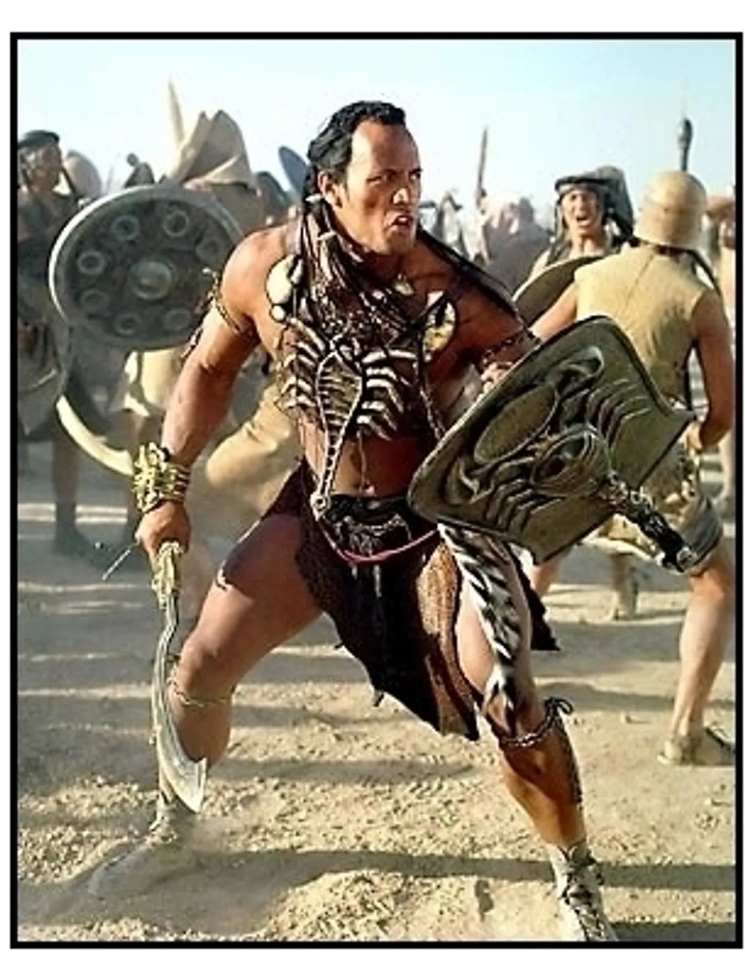 The Mummy Returns movie still: The Rock 