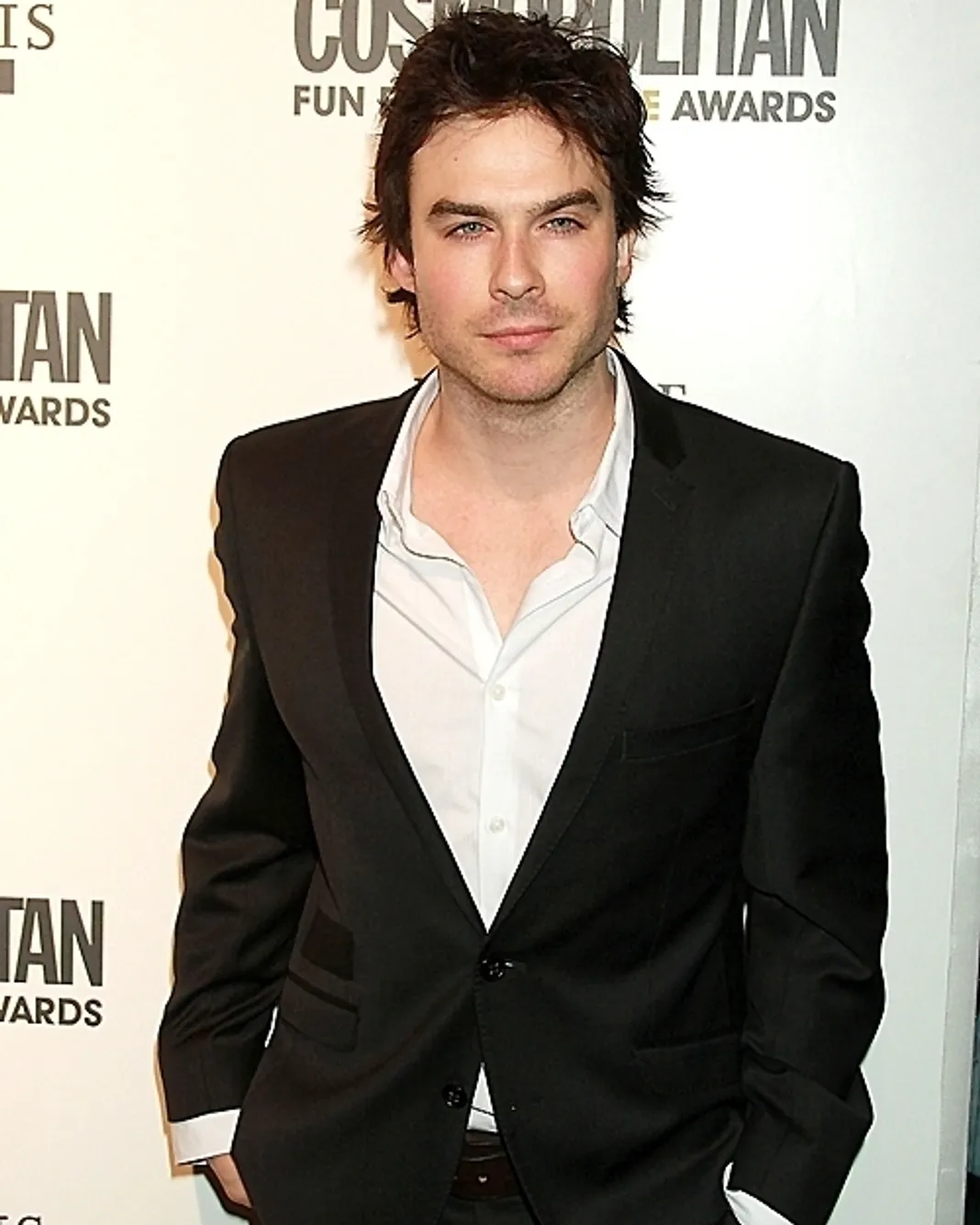 THE OLDER BROTHER VAMPIRE: Ian Somerhalder as Damon Salvatore in 'The Vampire Diaries'