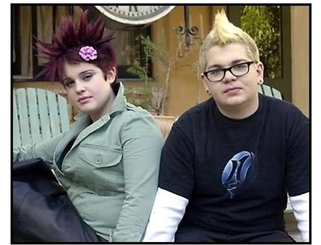 The Osbournes TV still: Kelly and Jack