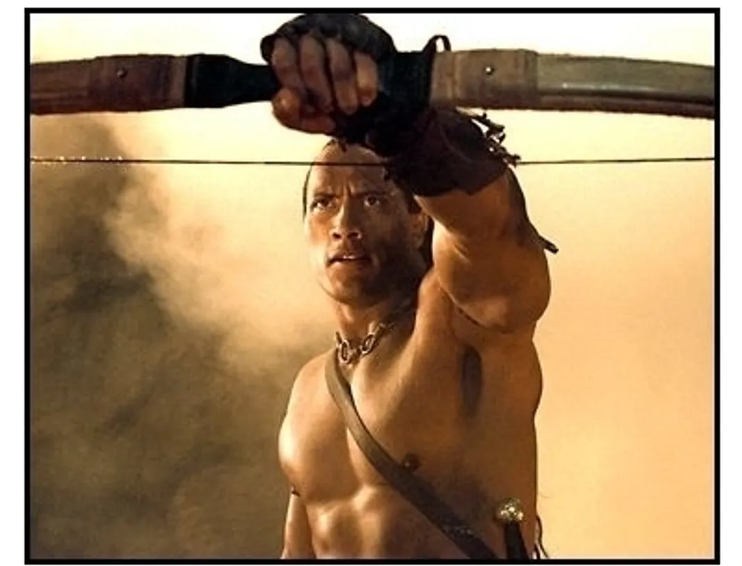 The Scorpion King: The Rock as Mathayus