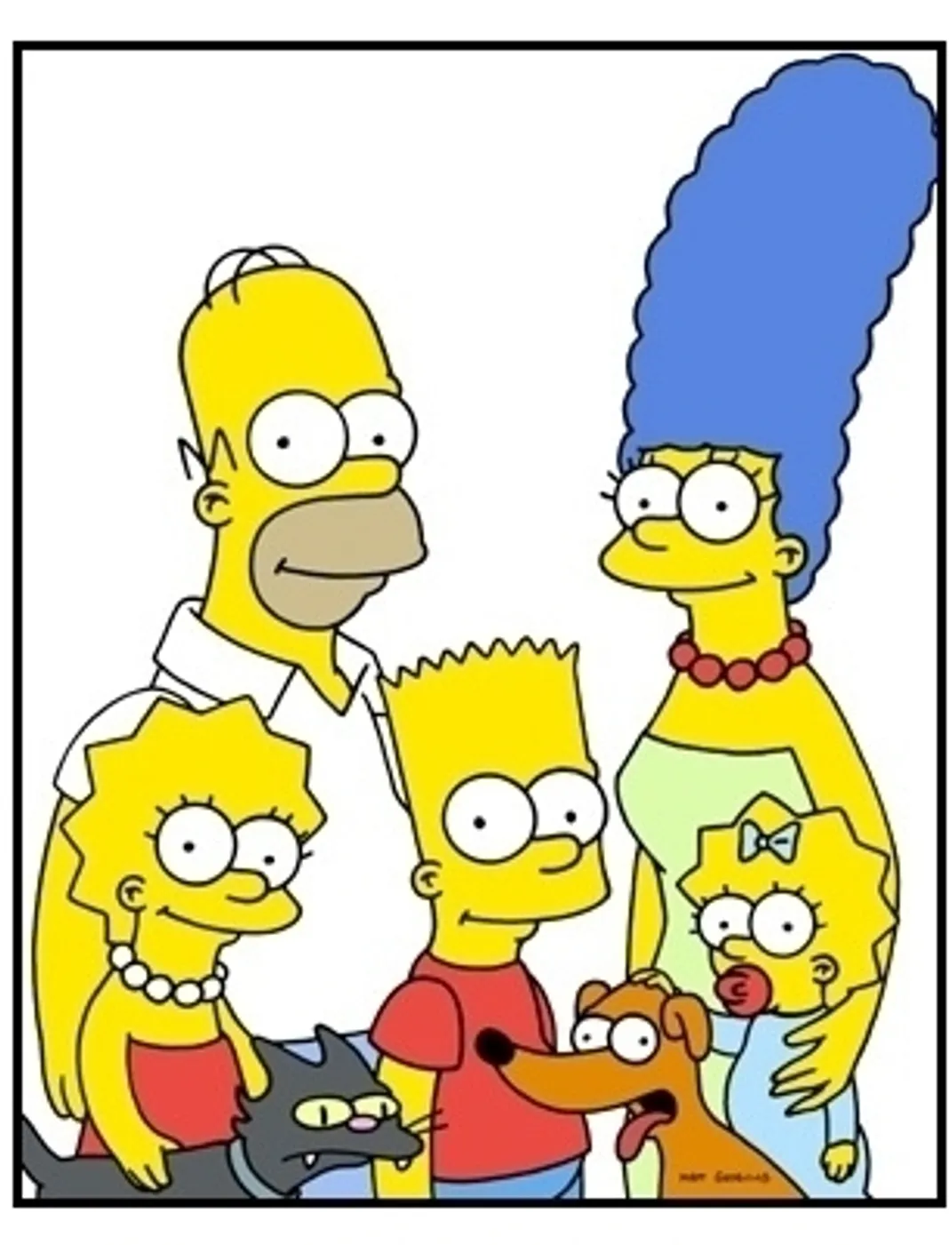 The Simpsons TV Still: The Simpsons Family