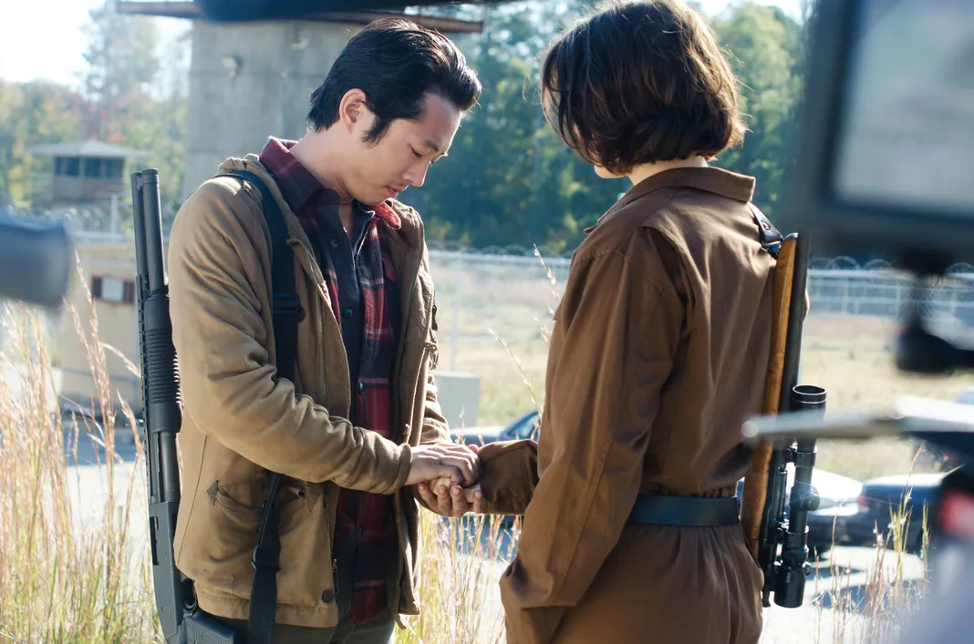 The Walking Dead, Steven Yeun, Lauren Cohan