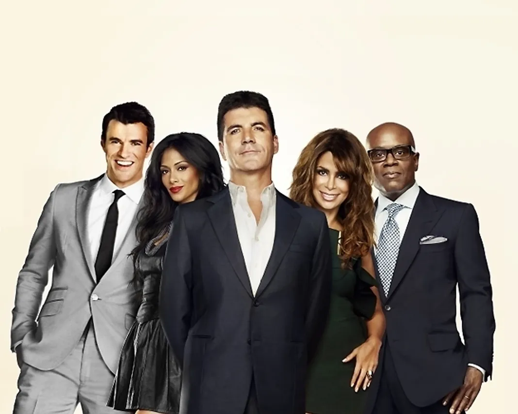 'The X Factor' (Season 1): Steve Jones, Simon Cowell, Paula Abdul, L.A. Reid,Nicole Scherzinger