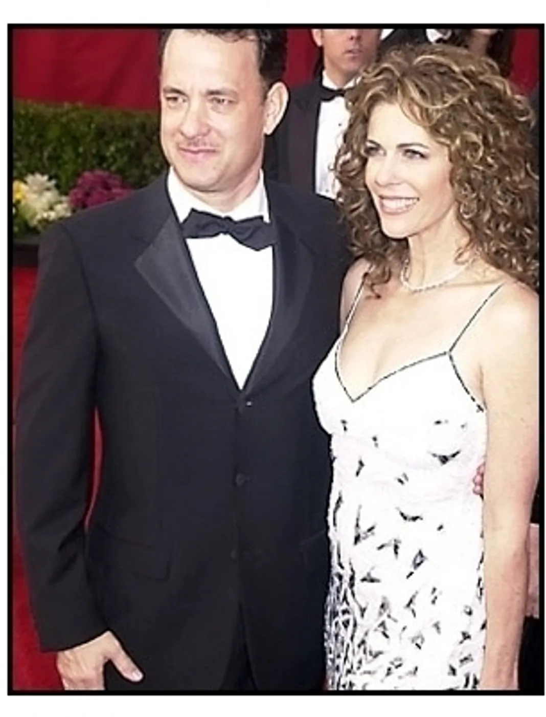 Tom Hanks and Rita Wilson at the 2001 Academy Awards