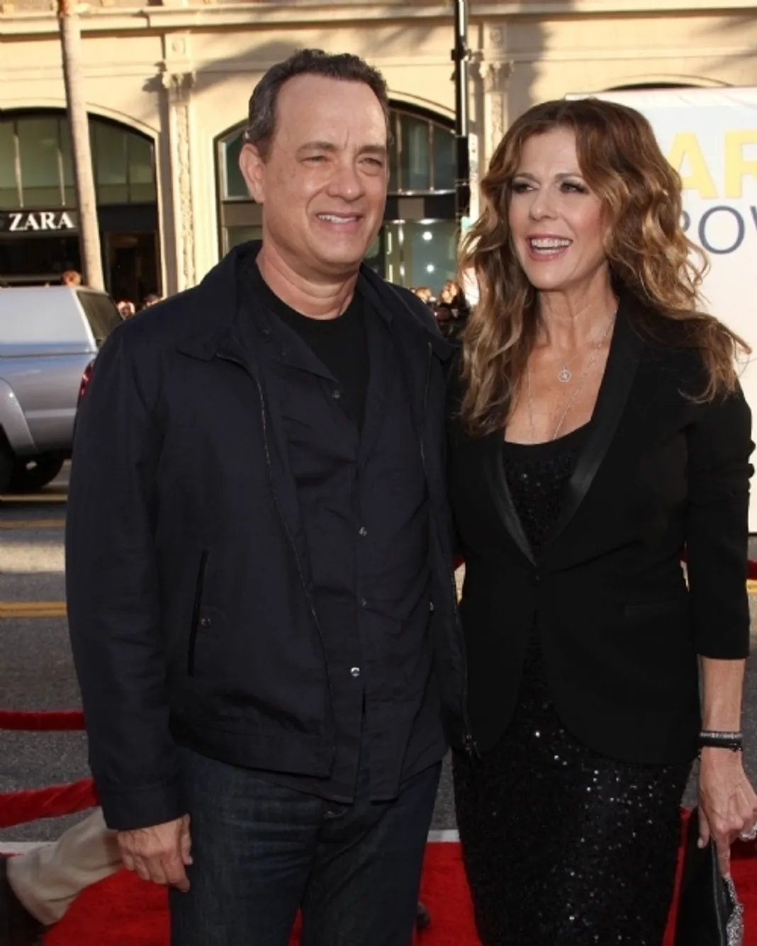 Tom Hanks and Rita Wilson