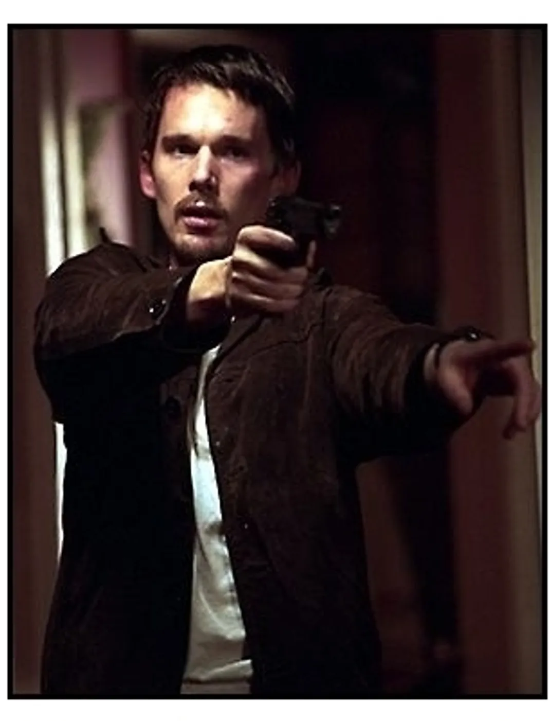 Training Day movie still: Ethan Hawke as rookie cop Jake Hoyt