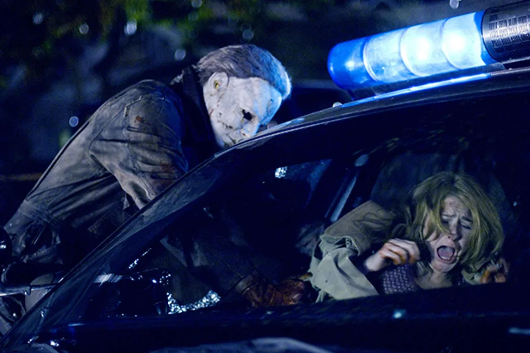 Tyler Mane, Scout Taylor Compton, Halloween 2007, Dimension Films, 100915