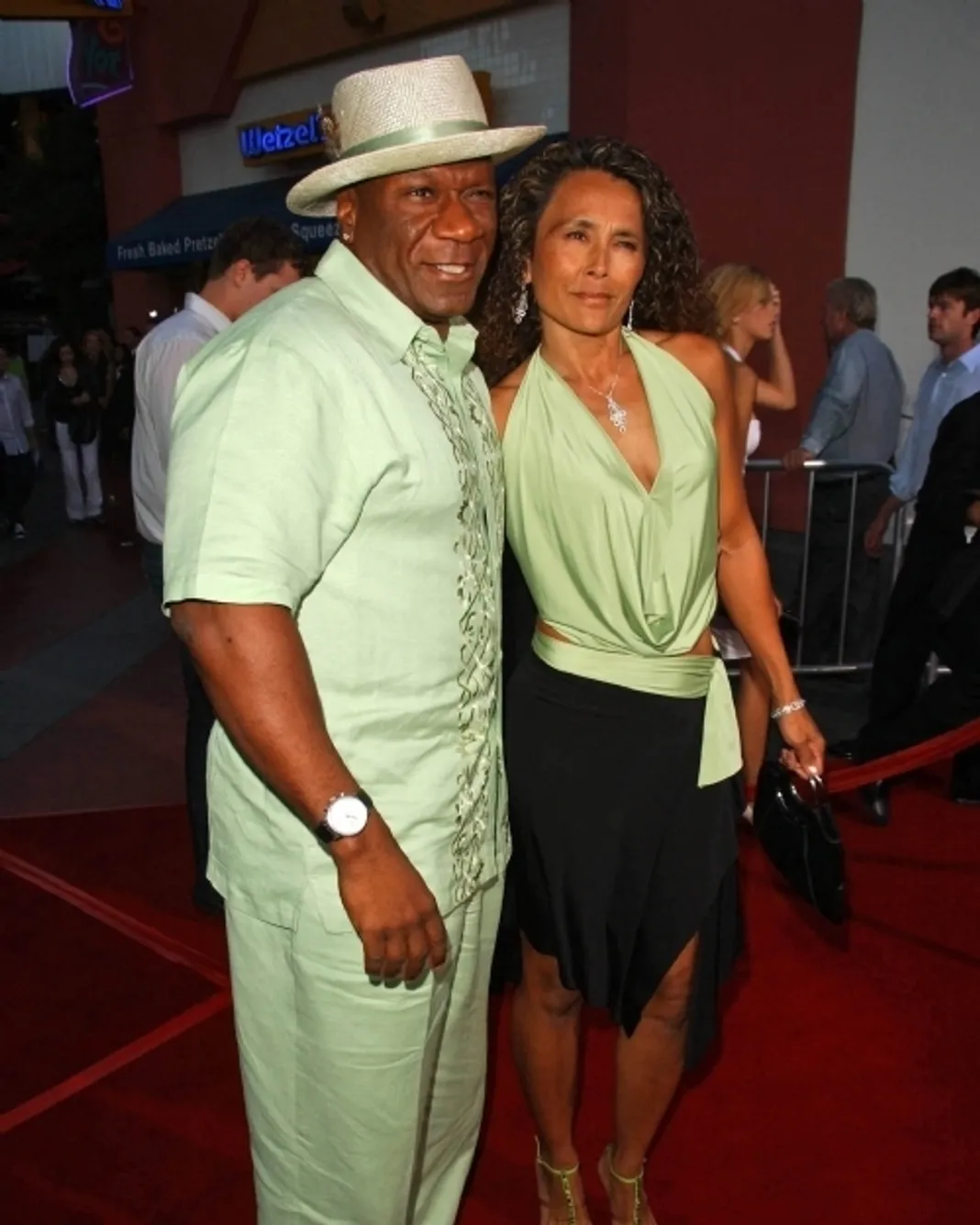 Ving Rhames and wife Deborah