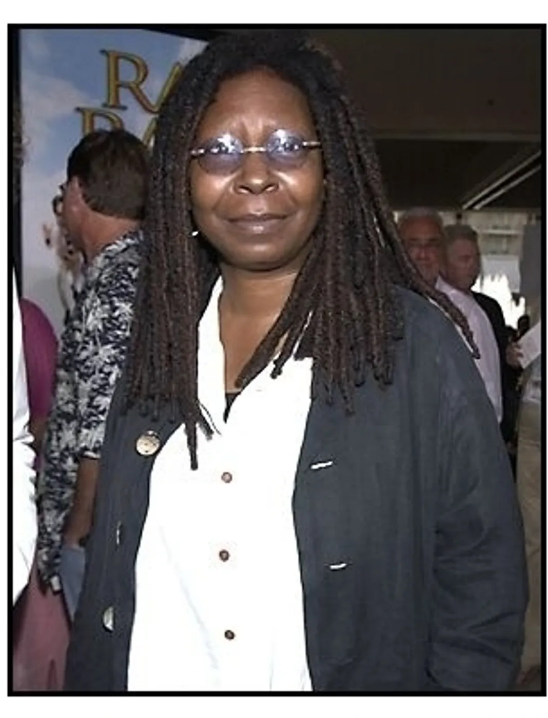 Whoopi Goldberg at the Rat Race premiere