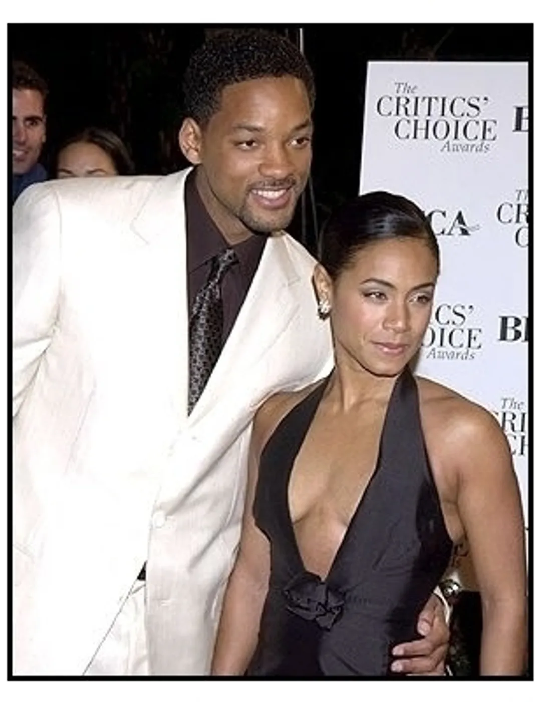 Will Smith and Jada Pinkett Smith at the 2002 Broadcast Film Critic's Choice Awards