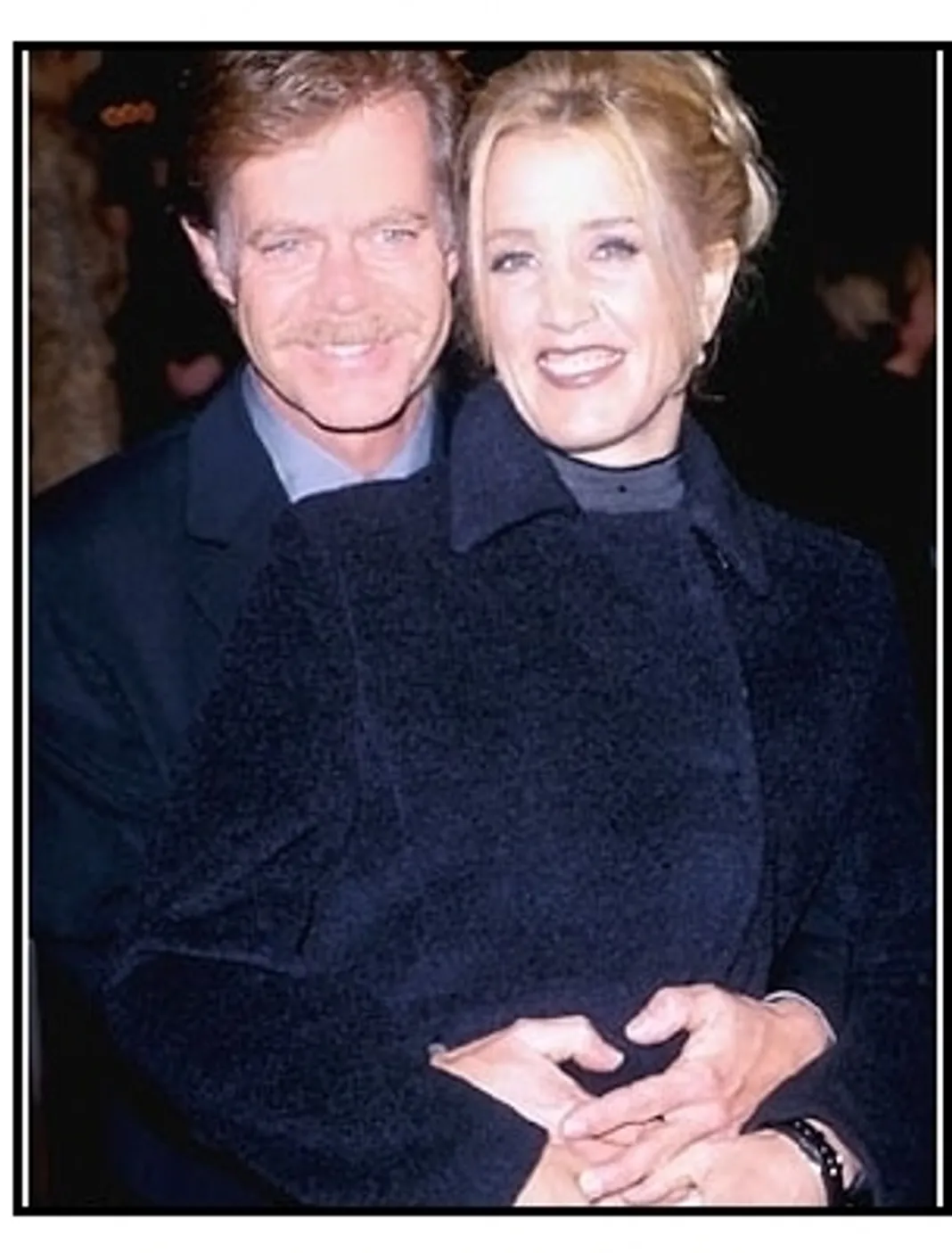 William H. Macy and Felicity Huffman at the 