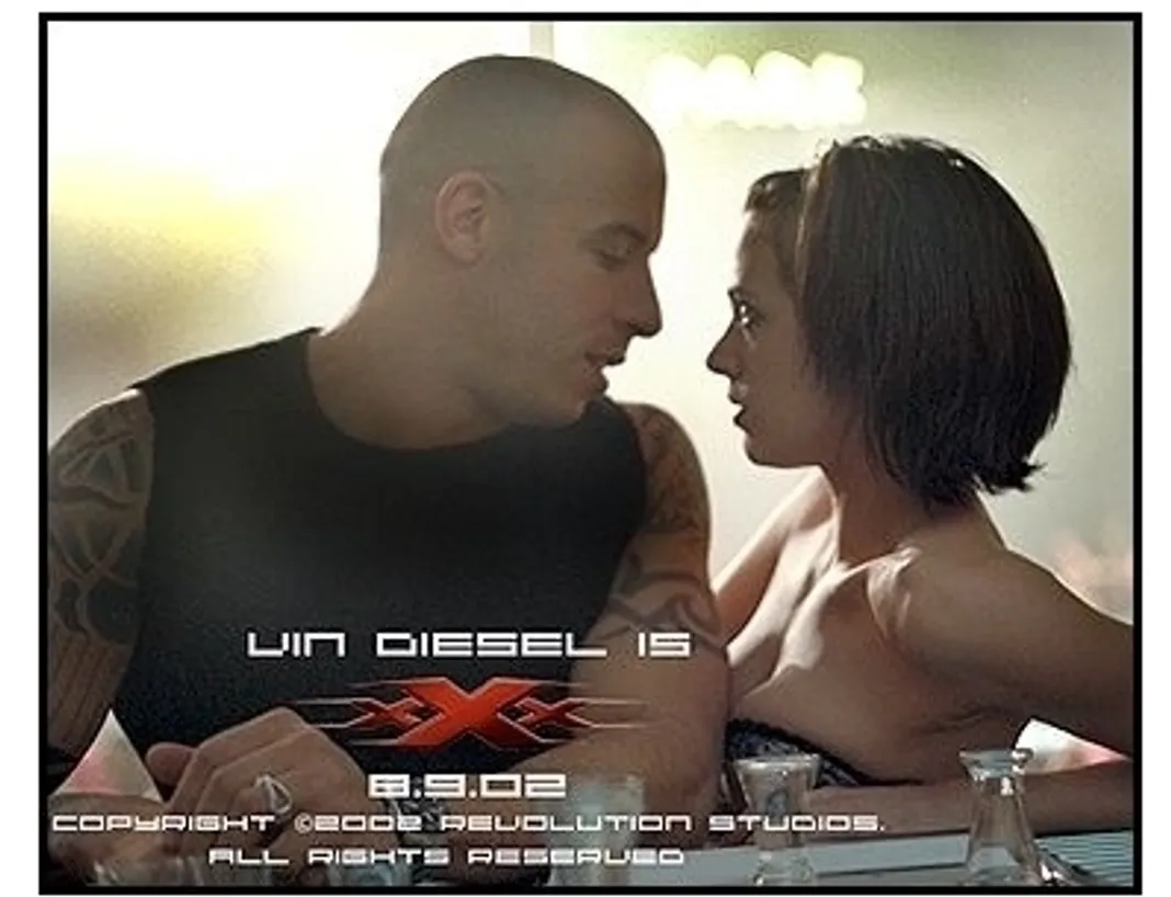 XXX movie still: Vin Diesel as Xander Cage/ Triple X and Asia Argento as Yelena