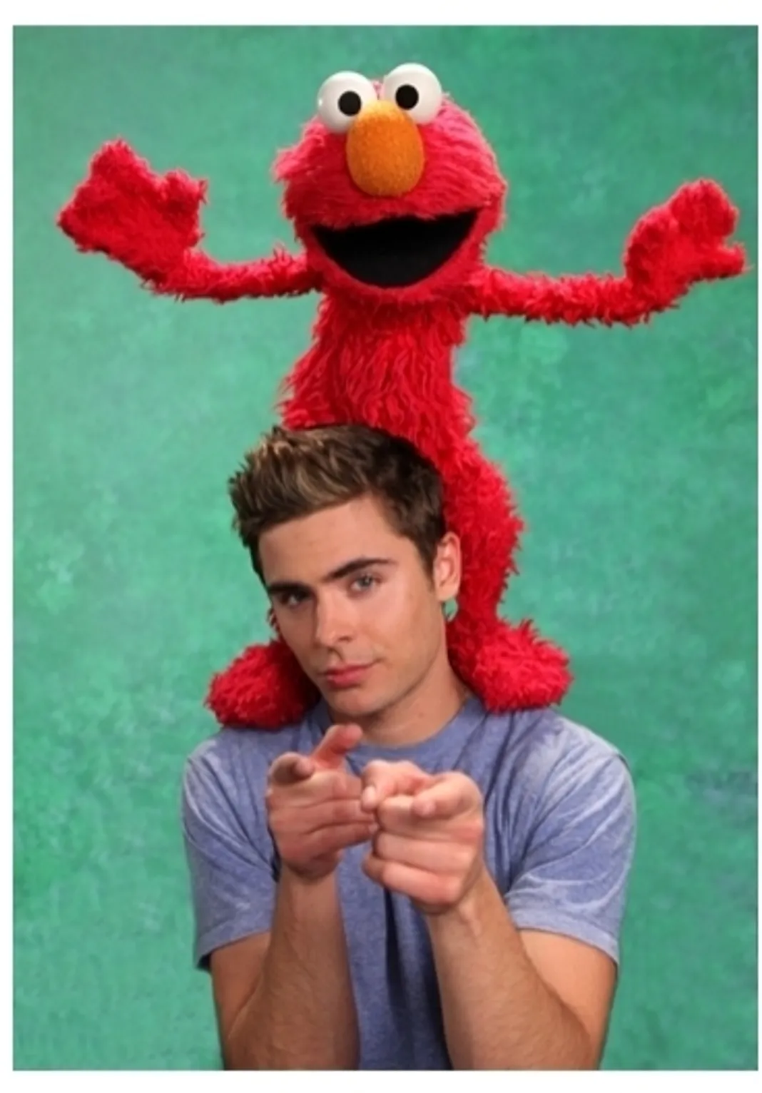 zac efron, elmo